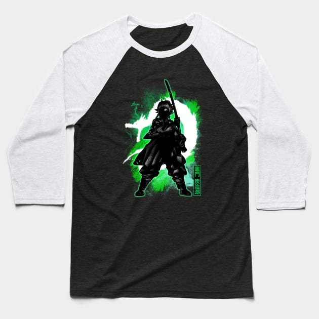 Cosmic Demon Baseball T-Shirt by FanFreak